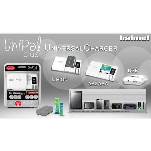 Hahnel Unipal Plus Universal Battery Charger Camera tek