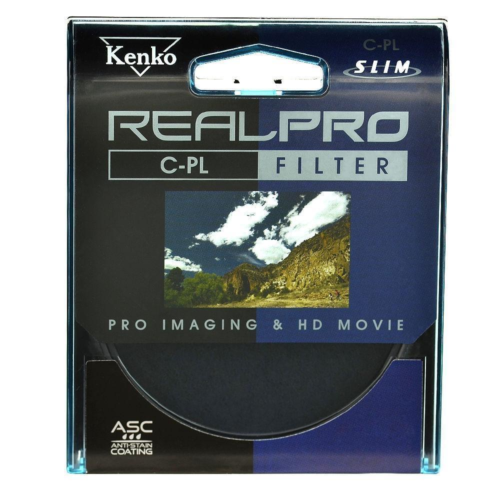 Kenko 77mm CPL Real Pro Filter Camera tek