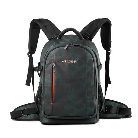 K F Concept Multifunctional Large DSLR Camera Backpack KF13.119 FOREST CAMO