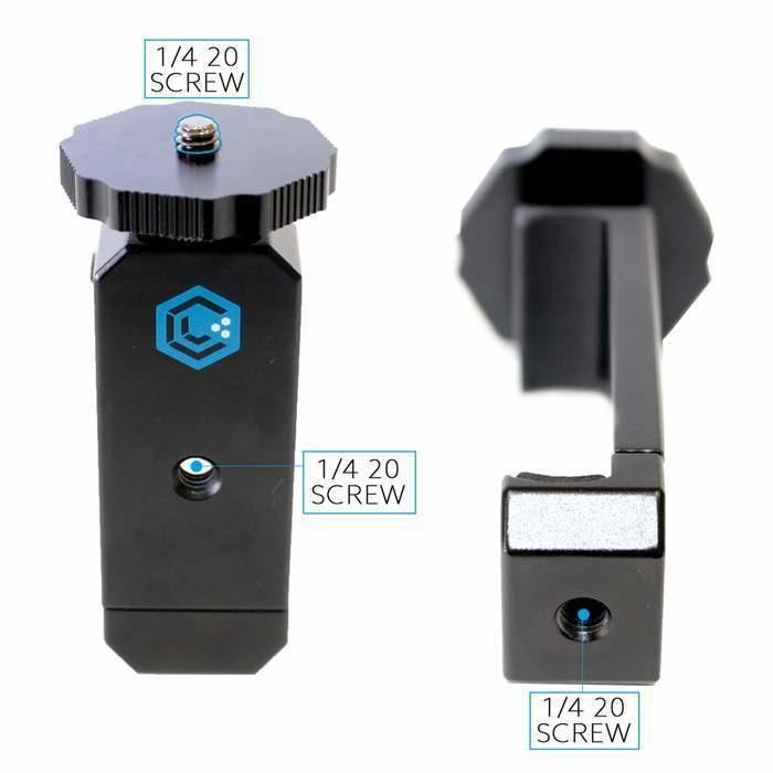 Lume Cube Smartphone Video Kit – 1 Lume Cube + New Smartphone Video Mount Camera tek
