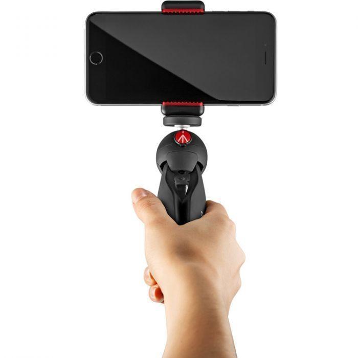 Manfrotto Pixi Smart Mini Tripod with Universal Smartphone Clamp Camera tek