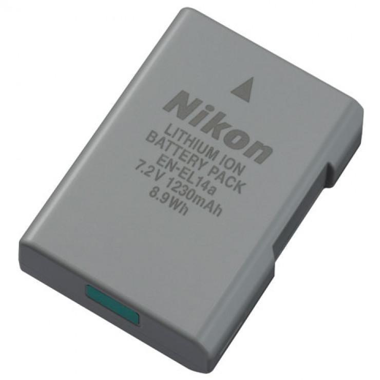 Nikon EN-EL14a Lithium-Ion Battery (1230mAh) Camera tek
