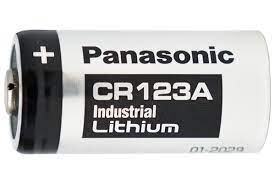 Panasonic CR123A 3V Lithium Battery Camera tek