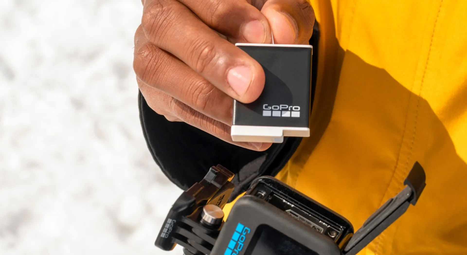 GoPro Enduro Rechargeable Li-Ion Batteries 2 Pack for HERO11,10 & 9 Black Camera tek