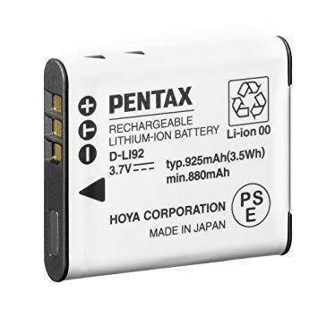 Pentax D-LI92 Battery Camera tek