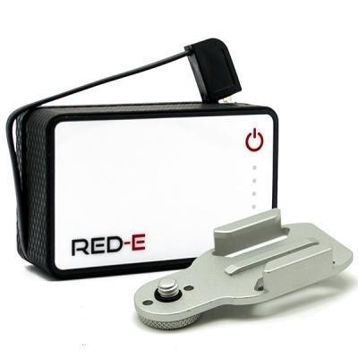 Red-E 4K mAh PowerBank with slider mount Camera tek