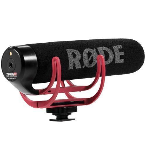 Rode VideoMic GO Lightweight On-camera Microphone Camera tek