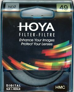 49mm Hoya HMC NDx400 Filter Camera tek