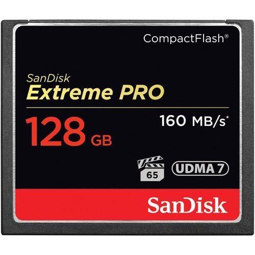 Sandisk Extreme Pro CF 128GB 160MB/s Camera tek