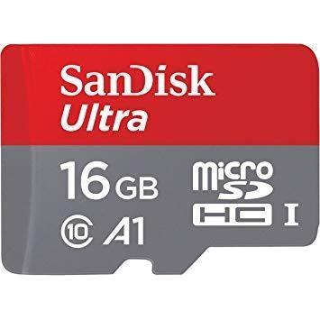 SANDISK MICRO SDHC ULTRA 16GB 98MB/S MEMORY CARD Camera tek