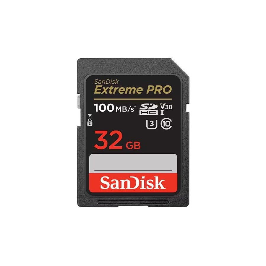 SanDisk 32GB Extreme 100MB/s UHS-I Memory Card Camera tek