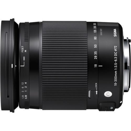 Sigma 18-300mm f3.5-6.3 DC MACRO OS HSM Contemporary for Canon Camera tek