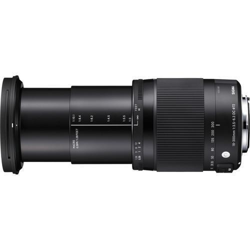 Sigma 18-300mm f3.5-6.3 DC MACRO OS HSM Contemporary for (Nikon F) Camera tek