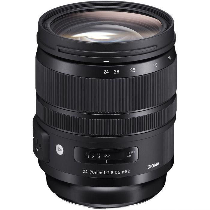 Sigma 24-70mm f/2.8 DG OS HSM Art Lens (Nikon F) Camera tek