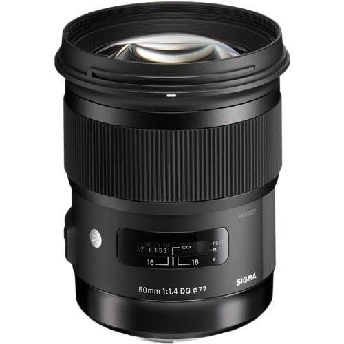 Sigma 50mm f/1.4 DG HSM Art Lens (Sony E) Camera tek