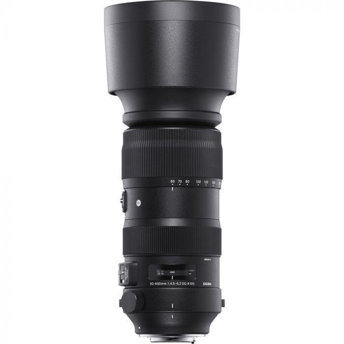 Sigma 60-600mm f/4.5-6.3 DG OS HSM Sports Lens (Nikon F) Camera tek