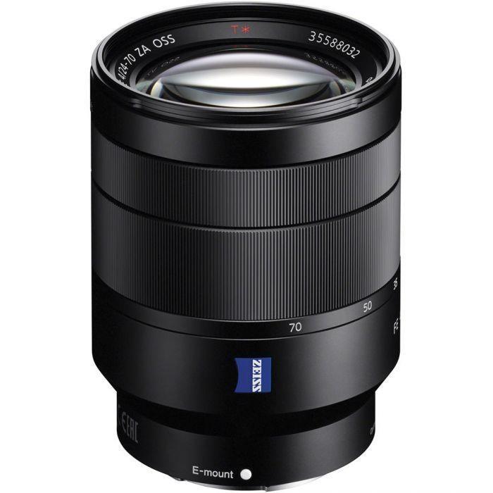 Sony Vario-Tessar T* FE 24-70mm f/4 ZA OSS Lens (E Mount) Camera tek